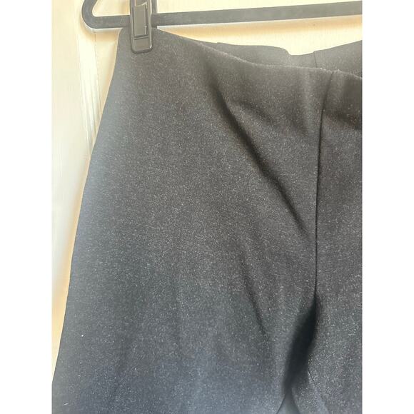 Eileen Fisher Gray Black Stretch Pull-On Slim Pants Size Large - Picture 2 of 8